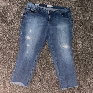 Torrid boyfriend jean Capri